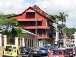 Rue de Cayenne en Guyane